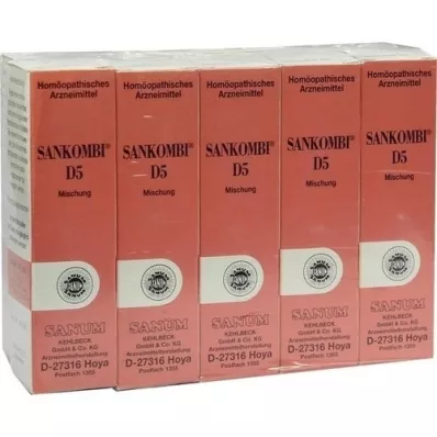 SANKOMBI D 5 Tropfen, 10X10 ml