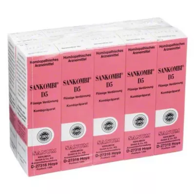 SANKOMBI D 5 Tropfen, 10X10 ml