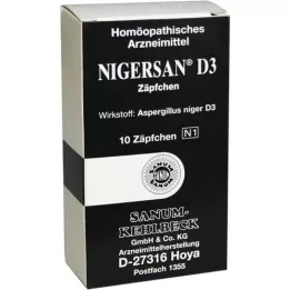 NIGERSAN D 3 Suppositorien, 10 St