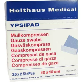MULLKOMPRESSEN Ypsipad 10x10 cm steril 8fach, 25X2 St