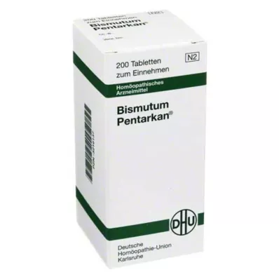BISMUTUM PENTARKAN Tabletten, 200 St