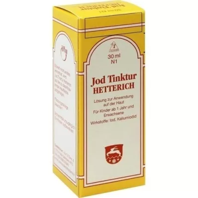 JODTINKTUR Hetterich, 30 ml