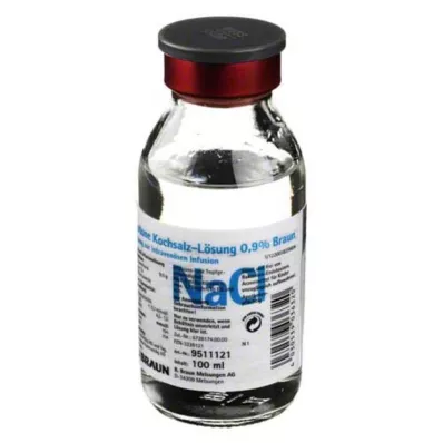 KOCHSALZLÖSUNG 0,9% Glasfl., 100 ml