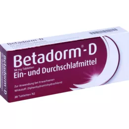 BETADORM D Tabletten, 20 St