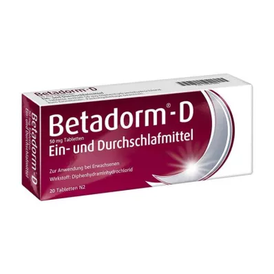 BETADORM D Tabletten, 20 St BETADORM D Tabletten, 20 St