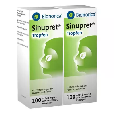 SINUPRET Tropfen, 2X100 ml