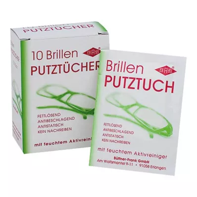 Brillenputztücher, 10 St