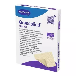 GRASSOLIND Salbenkompressen 5x5 cm steril, 10 St