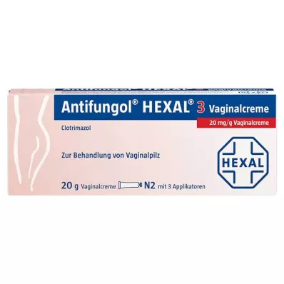 ANTIFUNGOL HEXAL 3 Vaginalcreme, 20 g ANTIFUNGOL HEXAL 3 Vaginalcreme, 20 g