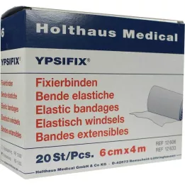 FIXIERBINDE Ypsifix elastisch 6 cmx4 m lose, 20 St