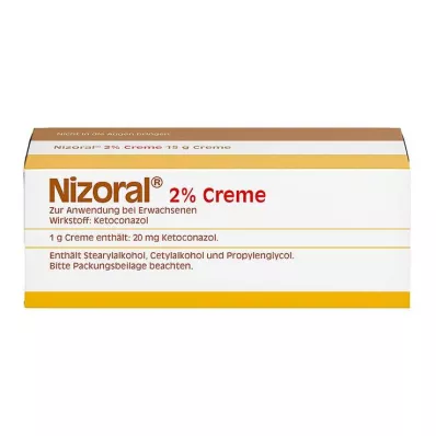 NIZORAL 2% Creme 15g, 15 ml NIZORAL 2% Creme 15g, 15 ml