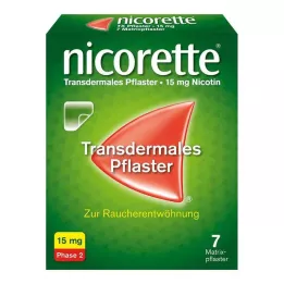 NICORETTE TX Pflaster 15 mg, 7 St