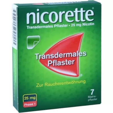 NICORETTE TX Pflaster 25 mg, 7 St