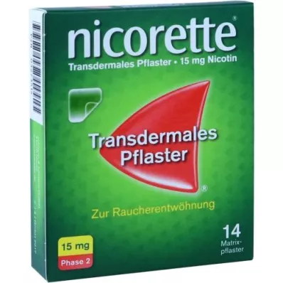 NICORETTE TX Pflaster 15 mg, 14 St