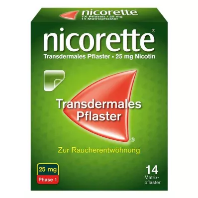 NICORETTE TX Pflaster 25 mg, 14 St
