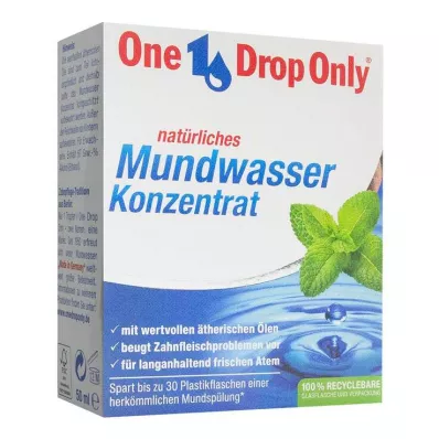 ONE DROP Only natürl.Mundwasser Konzentrat, 50 ml