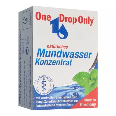 ONE DROP Only natürl.Mundwasser Konzentrat, 10 ml