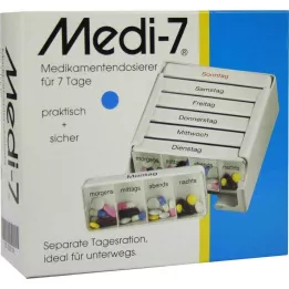 MEDI 7 Medikamentendos.f.7 Tage blau, 1 St