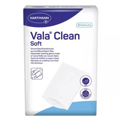 VALACLEAN soft Einmal Waschhandschuhe, 50 St VALACLEAN soft Einmal Waschhandschuhe, 50 St