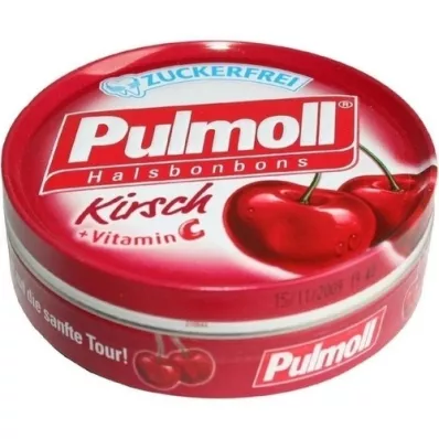 PULMOLL Kirsche zuckerfrei Bonbons, 50 g