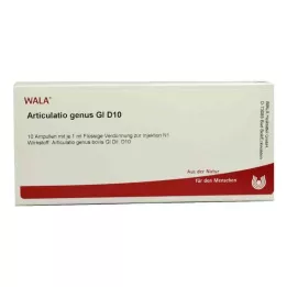 ARTICULATIO genus GL D 10 Ampullen, 10X1 ml