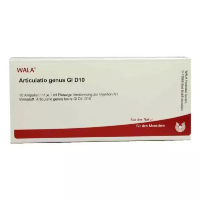 ARTICULATIO genus GL D 10 Ampullen, 10X1 ml ARTICULATIO genus GL D 10 Ampullen, 10X1 ml