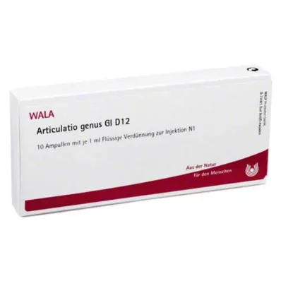 ARTICULATIO genus GL D 12 Ampullen, 10X1 ml ARTICULATIO genus GL D 12 Ampullen, 10X1 ml