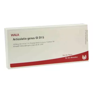 ARTICULATIO genus GL D 15 Ampullen, 10X1 ml ARTICULATIO genus GL D 15 Ampullen, 10X1 ml