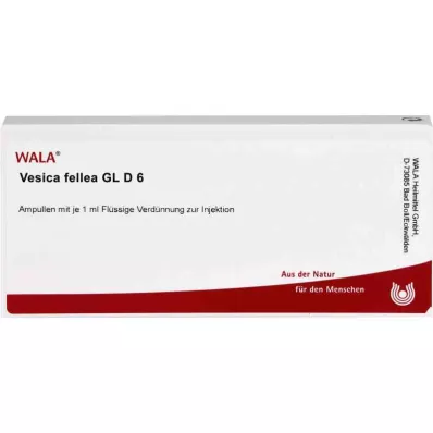 VESICA FELLEA GL D 6 Ampullen, 10X1 ml