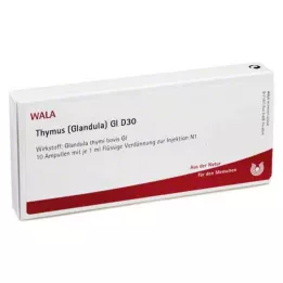 THYMUS GLANDULA GL D 30 Ampullen, 10X1 ml