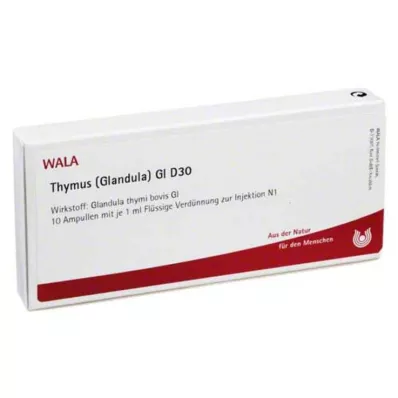 THYMUS GLANDULA GL D 30 Ampullen, 10X1 ml