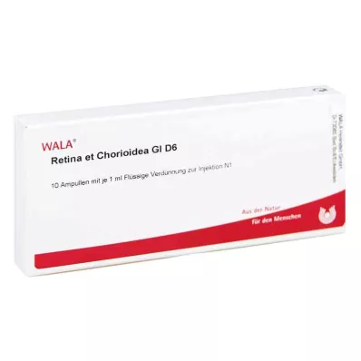 RETINA ET Chorioidea GL D 6 Ampullen, 10X1 ml