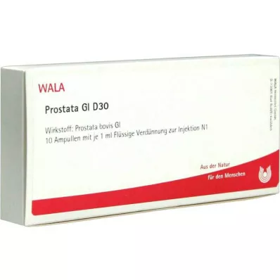 PROSTATA GL D 30 Ampullen, 10X1 ml