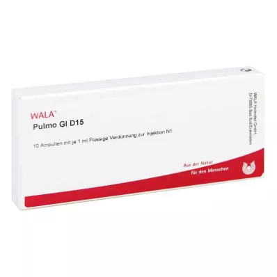 PULMO GL D 15 Ampullen, 10X1 ml