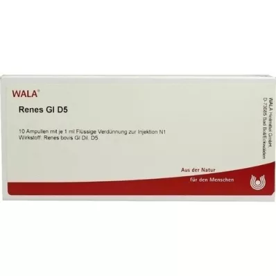 RENES GL D 5 Ampullen, 10X1 ml