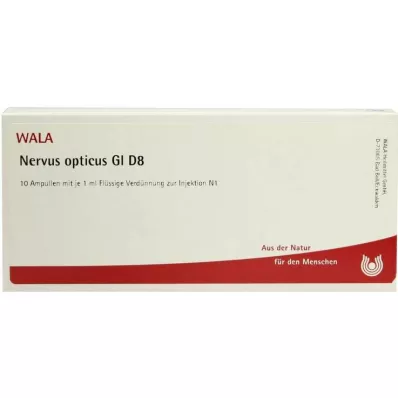 NERVUS OPTICUS GL D 8 Ampullen, 10X1 ml