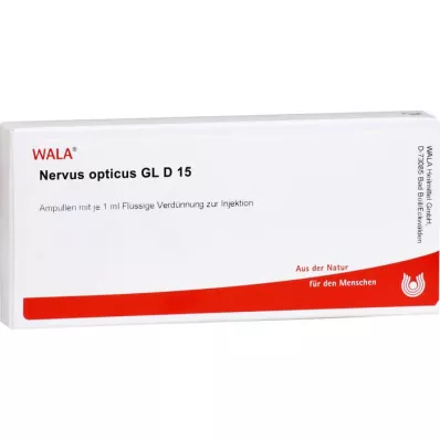 NERVUS OPTICUS GL D 15 Ampullen, 10X1 ml
