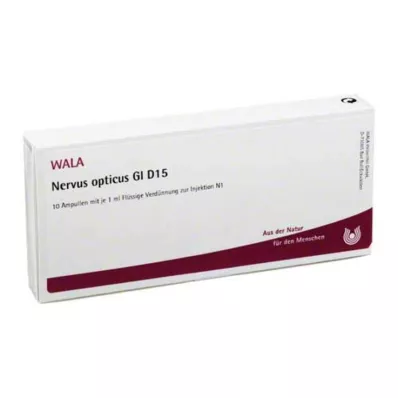 NERVUS OPTICUS GL D 15 Ampullen, 10X1 ml