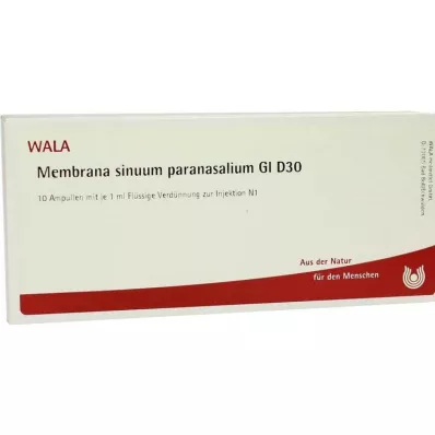 MEMBRANA sinuum paransalium GL D 30 Ampullen, 10X1 ml