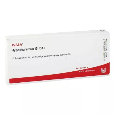 HYPOTHALAMUS GL D 15 Ampullen, 10X1 ml