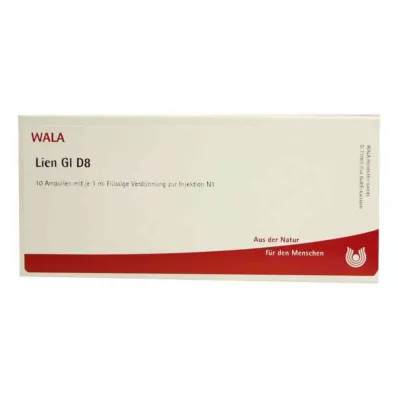 LIEN GL D 8 Ampullen, 10X1 ml