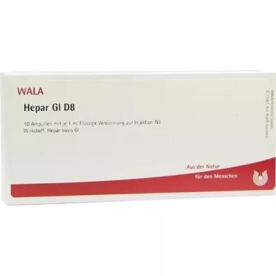 HEPAR GL D 8 Ampullen, 10X1 ml