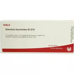 GLANDULA THYREOIDEA GL D 15 Ampullen, 10X1 ml