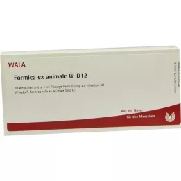 FORMICA EX animale GL D 12 Ampullen, 10X1 ml