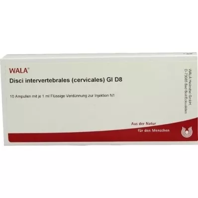 DISCI intervertebrales cervicales GL D 8 Ampullen, 10X1 ml