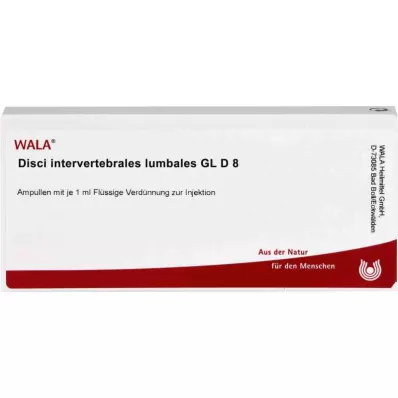 DISCI intervertebrales lumbales GL D 8 Ampullen, 10X1 ml