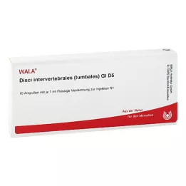 DISCI intervertebrales lumbales GL D 5 Ampullen, 10X1 ml