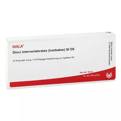 DISCI intervertebrales lumbales GL D 5 Ampullen, 10X1 ml
