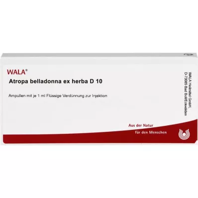 ATROPA belladonna ex Herba D 10 Ampullen, 10X1 ml