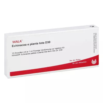 ECHINACEA E planta tota D 30 Ampullen, 10X1 ml